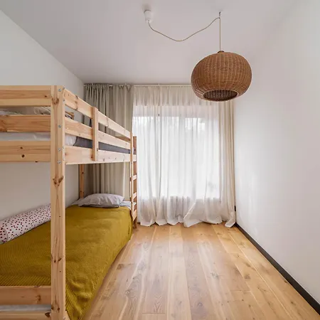 Stylish 2-bedroom With Large Terrace, Near Forest Park & Beach, Child-friendly Location Jurmala