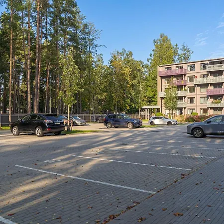 Stylish 2-bedroom With Large Terrace, Near Forest Park & Beach, Child-friendly Location Apartment Jurmala